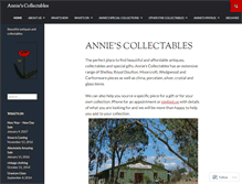 Tablet Screenshot of anniescollectables.com.au
